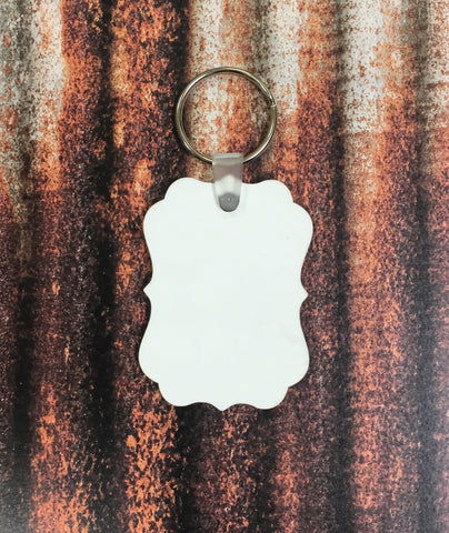 Aluxe Keychain Sublimation Blanks