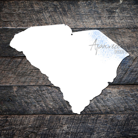 State of South Carolina Sublimation Hardboard Blank