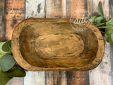 Mini Wooden Dough Bowl Laser Blank