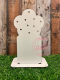 Flower Holder with Base Sublimation Hardboard Blank