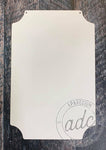 Fancy Shaped Sublimation Hardboard Blank