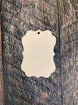 Vertical Aluxe Sublimation Hardboard Single Sided Ornament