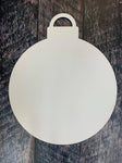 Christmas Ball Sublimation Door Hanger Hardboard Blank