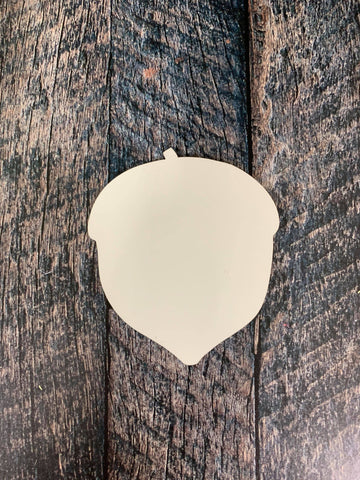 Acorn Shaped Seasonal Attachment Sublimation Hardboard Blank