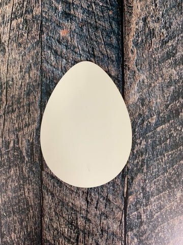 Easter Egg Shaped Seasonal Attachment Sublimation Hardboard Blank