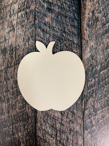Apple Shaped Seasonal Attachment Sublimation Hardboard Blank