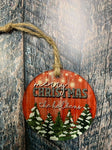 Acrylic Round Sublimation Single Sided Ornament