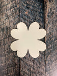 Shamrock Shaped Seasonal Attachment Sublimation Hardboard Blank