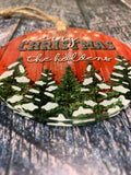 Acrylic Round Sublimation Single Sided Ornament