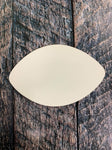 Football Shaped Seasonal Attachment Sublimation Hardboard Blank