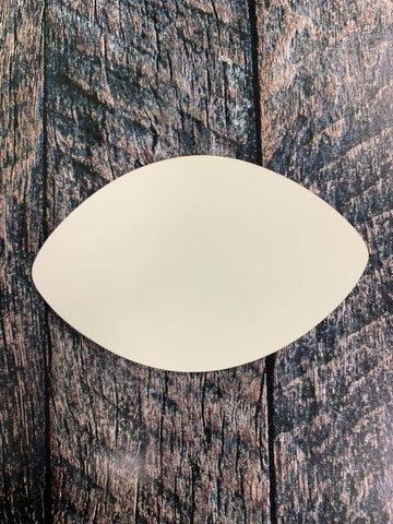Football Shaped Seasonal Attachment Sublimation Hardboard Blank