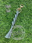 Macrame Tassel Keychain w/ Sub Keychain Blank