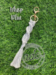 Macrame Tassel Keychain w/ Sub Keychain Blank