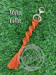 Macrame Tassel Keychain w/ Sub Keychain Blank