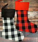 Buffalo Plaid Christmas Stocking