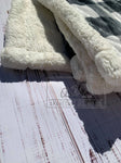 White Buffalo Plaid Sherpa Blanket