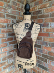 Corduroy Crossbody Sling Bag