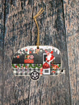 Camper Sublimation Hardboard Single Sided Ornament