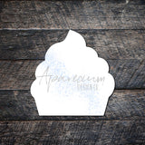 Cupcake Truck Attachment Sublimation Door Hanger Hardboard Blank
