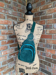 Corduroy Crossbody Sling Bag