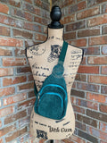 Corduroy Crossbody Sling Bag