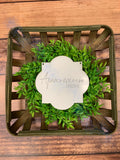 SMALL Quatrefoil Sublimation Door Hanger Hardboard Blank