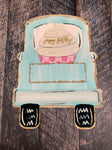 Cupcake Truck Attachment Sublimation Door Hanger Hardboard Blank