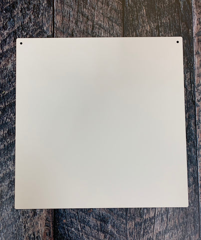 Square Door Hanger Sublimation Hardboard Blank