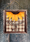 Square Door Hanger Sublimation Hardboard Blank