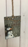 Rectangle Sublimation Hardboard Single Sided Ornament