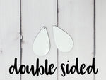 Medium DOUBLE  Sided Drop Earring Sublimation Blanks