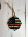 Maltese Cross Sublimation Hardboard Single Sided Ornament