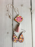 Small DOUBLE Sided Drop Earring Sublimation Blanks