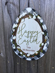 Easter Egg Door Hanger Hardboard Blank