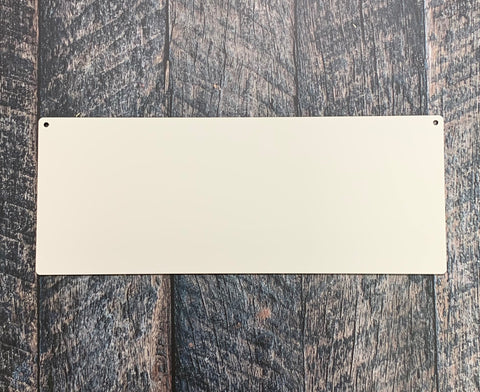 15.5x6" Sublimation Hardboard Blank