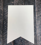 Large Bunting Sublimation Door Hanger Hardboard Blank