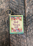 Rectangle Keychain Sublimation Blanks