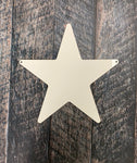 Star Sublimation Door Hanger Hardboard Blank