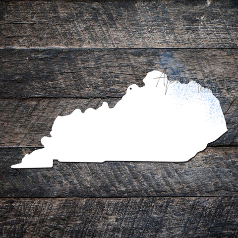 State of Kentucky Sublimation Hardboard Blank