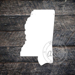 State of Mississippi Sublimation Hardboard Blank