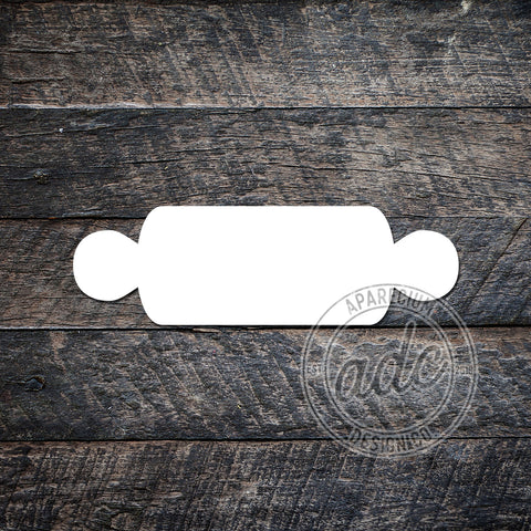 Rolling Pin Shaped Seasonal Attachment Sublimation Hardboard Blank