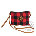 Buffalo Plaid Clutch Bag