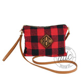 Buffalo Plaid Clutch Bag