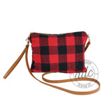 Buffalo Plaid Clutch Bag