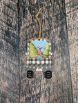 Truck Sublimation Hardboard Single Sided Ornament