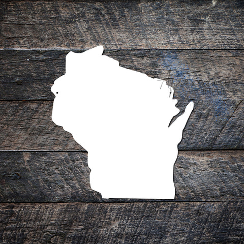 State of Wisconsin Sublimation Hardboard Blank