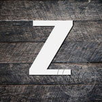 Letter Z  Sublimation Hardboard Blank
